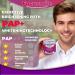 Professional Teeth Whitening Powder with Pap+ | Peroxide-Free Enamel Safe & Sensitivity-Free | Fast Stain Removal for Coffee Tea Smoke | Lavender Mint 30g/1.1oz - Buy Online on GoSupps.com