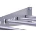 VIT Wall Holder for Gymnastics Balls - Store Up to 4 Mats/Balls | Silver 180 cm - Buy Online on GoSupps.com