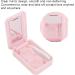 Ankroyu Portable Travel Contact Lens Box - Pink Storage Container with Mirror & Tweezer for Easy Use at Home or on the Go - Buy Online on GoSupps.com
