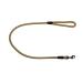Leash - rope leash with hand loop Basic 10mm 27 colours 7 lengths (1.00 m hemp-coloured) 1.00 m hemp-coloured