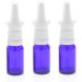 Buy Empty 10ml Blue Glass Nasal Spray Bottles - Cosmetex Vaporizer with Fingertipper | Pack of 3 - Buy Online on GoSupps.com