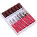 minkissy 6 Sets nail tools gel nail kits kit de manicura nail dip kits nail drill sanding bands Nail Drill Replacement Bits manicure drill bits nail drill tool nail grinding head sand sheet 7x6x2cmx3pcs Assorted Colorx3pcs - Buy Online on GoSupps.com