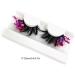 Colored Eyelashes 5D False Eyelashes with Glitter Fake Mink Eyelashes Wispies Fluffy Colored Eyelashes Dramatic Strip Eyelashes for Christmas Cosplay Costumes Fake Eyelashes Type 7 - Buy Online on GoSupps.com