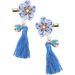 ABOOFAN 2 Pairs New Year Bobby Pin Kids Barrettes for Hair Chinese Style Hairpin Girl Barrettes Clip Girls Hair Clips Hair Clip for Han Chinese Clothing Child Side Clip Japanese-style - Buy Online on GoSupps.com