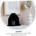 Mikinona 3 Pcs Hair Dryer Storage Bag Hair Straightener Bag Travel Hair Blow Bag Hair Dryer Bag Black Flannel - Buy Online on GoSupps.com