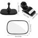 Buy 360 Swiveling Baby Car Mirror - Universal Back Seat Mirror for Safe Baby Travel | Shatterproof Design for All Cars - Buy Online on GoSupps.com