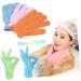 minkissy Pair Shower Gloves Exfoliating Gloves Bath Gloves Five Fingers - Buy Online on GoSupps.com