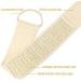 Natural Loofah Sponges Back Scrubber - Exfoliating Body Pad with Strap for Bath & Shower - 100% Eco-Friendly Loofah Towel - Buy Online on GoSupps.com