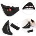 6 Pairs Adjustable Toe Filler Inserts - Reusable Shoe Plug (Black & Beige) for Perfect Fit - Buy Online on GoSupps.com