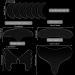 Cyleibe Anti-Wrinkle Silicone Pads - 11pcs Reusable Forehead & Chest Pads for Dry Skin - Buy Online on GoSupps.com