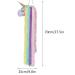 ZSMJAER Hair Clip Storage for Girls Unicorn Hair Clip Holder Rainbow Yarn Tassel Organiser Hair Accessories Unicorn Theme Party Decoration - Buy Online on GoSupps.com