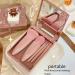 luxurious Mini 5 Makeup Brushes Multifunctional Makeup Brush with Mirror Powder Brush Eye Shadow Brush Blending Brush - Buy Online on GoSupps.com