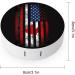 American Canadian Flag Round Case For Contact Lens Kit Storage Box with Mirror Printed - Buy Online on GoSupps.com