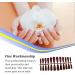 Dajidafu Girls Glitter False Nails Super Shinny Detachable Tips Accessories Press-on Frosted Wearable Full Cover Patches Shop - Buy Online on GoSupps.com