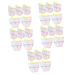 HOMSFOU 60 Pcs Blue Goodie Bags Popcorn Gift Kids Goodie Bags Gift Wrapping Bags Aunt and Uncle Pregnancy Announcement Boy Gift Bag Shower Favors Bag Boy Girl Pack Paper