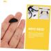 Plafope 18 Pairs Self-Adhesive Glasses Nose Pads - Silicone Repair Pads for Eyewear Sunglasses & Schnapps Glasses - Black (1.9x0.8x0.1cm) - International Shipping Available - Buy Online on GoSupps.com