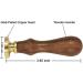 Yoption Retro Letter M Wax Seal Stamp for Wedding Invitations - Brass Head Wooden Handle - Buy Online on GoSupps.com