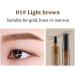 Waterproof Eyebrow Waterproof 4 Point Liquid Eyebrow Pencil - Nature Eyebrow Pencil Eyebrow For Wild Eyebrows Quick Dry No Smudge Liquid Long Wear Shakven Light Brown - Buy Online on GoSupps.com