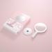 COSMIRROR Lighted Makeup Mirror | 3 Colors Dimmable LED Lights | 1x/5x Magnification | Cordless Rechargeable Handheld Mirror - White - Buy Online on GoSupps.com