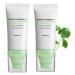 2 Pcs Centella Sunscreen Centella Water-Fit Sun Serum SPF 50+ Light & Smooth Hyalu Cica Sunscreen