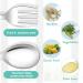 Vicloon Baby Fork and Spoon Set - 6PCS Toddler Stainless Steel Utensils | Baby Feeding Cutlery Set for Kids in Blue/Green/Pink - Buy Online on GoSupps.com