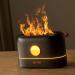 Flame-Air Diffuser Humidifier | Essential Oil Aroma Therapy | Auto-Off Function for Home & Office (Black) - Buy Online on GoSupps.com