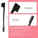 Hair Styling Comb Wax Sticker Set with Edge Brush for Women - 5pcs - Buy Online on GoSupps.com