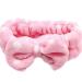 PULABO Colors Bow Knot Wash Face Headband Soft Polka Dot Makeup Cosmetic Hairband Practical Good Quality Safety