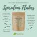 Buy Pureeraw Spirulina Flakes 150g - Raw Vegan Algae for Smoothies Salads & Snacks | Premium German Superfood - Buy Online on GoSupps.com
