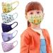 Topereur Children's Face Mask - Reusable Knitting Mouth Protection Cartoon Print Dustproof & Windproof Bandana - Buy Online on GoSupps.com