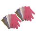 FRCOLOR 5 Pairs Shower Glove Scrub Exfoliating Shower Gloves Exfoliating Mitten Five-Finger Bathing Glove Shower Bath Mitten Body Scrubber Mitt Wash Scrubbing Towel Take a Bath Sponge 1 Count (Pack of 1)