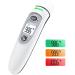 Forehead Thermometer for Adults Digital Infrared Thermometer for Baby and Kids Touchless Thermometer for Fever with LCD Screen Fever Alarm Memory Recall (White)