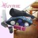UYRIE Waterproof Cosmetic Bag - Travel Makeup Bags for Toiletries | Blue & Pink Flower Designs - Buy Online on GoSupps.com