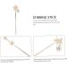 1pc Stirring Rod Glue Stick for Nail Art Mini Cosmetic Spatula Manicure Art Rod Manicure Mixing Tools Facial Cream Stick Facial Cream Spatula Uv Glue Makeup Stick Metal Rhinestones 12x3cm Assorted colours - Buy Online on GoSupps.com