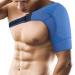 Adjustable Neoprene Shoulder Bandage for Men & Women - Pain Relief for Tendinitis Bursitis & Arthritis - Left/Right Compression Support - Buy Online on GoSupps.com