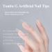 Tonitu G Gel Soft Nail Tips Kit - 240 Count, 15 Sizes, Pre-Polished, Full Coverage Acrylic False Nails for DIY Nail Extensions - Toe Nail Extensions Gel Nail Art Kit - Buy Online on GoSupps.com
