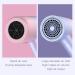 Foldable Hair Dryer Portable Travel Hairdryer Blue Light Hair Care Gradient Hair Dryer Electric Hair Dryer Household Constant Temperature Cold and Hot Silent Hair Dryer Home & Travel (Multicolor) - Buy Online on GoSupps.com