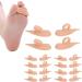 10 Pairs Gel Toe Separators for Hammer Toe & Hallux Valgus | Transparent Overlapping Toe Pads - Comfort & Correction - Buy Online on GoSupps.com