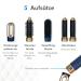 Dryze Airstyler 5-in-1: Curling Iron Hair Dryer & Hot Air Brush - Vinca Blue | International Shipping Available - Buy Online on GoSupps.com