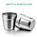 E-far 6oz Stainless Steel Insulated Cups for Kids - 2 Pack | Toddler Training & Transition Cups | Double Wall, Shatterproof, Dishwasher Safe - Buy Online on GoSupps.com