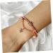  Beaupretty Beaupretty Unique Rose-Shaped Alloy Bracelet for Women Star-Shaped Hand Jewelry - Buy Online on GoSupps.com