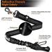 Eyein 2-in-1 Dog Seat Belt | Car Harness & Safety Belt for Pets | Adjustable Reflective Nylon with Anti-Shock Bungee | Vehicle Strap with Latch Bar & Buckle | Black | 1pc - Buy Online on GoSupps.com