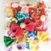 Chenkou Craft 20pcs Puppy Yorkie Dog Hair Bow Set with Rhinestone - Pet Grooming Accessories in Mix Colors and Patterns - Buy Online on GoSupps.com