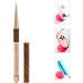 Manicure Picker Dotting Pen Professional Ultra Fine Easy To Operate Manicure Liner Pen DIY for Household Nail Shop(Green stripes (long pull line)) - Buy Online on GoSupps.com