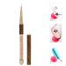 Manicure Liner Tool - 1 Abbey Nail Strass Picker Dotting Pen for Nail Art DIY | Green Strip Long Trains | International Shipping - Buy Online on GoSupps.com