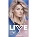 LIVE Schwarzkopf Lightner and Twist Cool Lilac Permanent Hair Dye and Hair Lightener Kit 104 Pastel Hair Colour with 2-in-1 Formula Hair Lightening and Long Lasting Hair Colour in One Simple Step