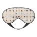 Dog Breed Print Unisex Sleeping Eye Mask Soft Comfortable Light-Blocking Eye Mask