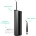 Buy Quip Water Flosser - Cordless Adjustable Pressure Teeth Cleaner with 360 Rotating Tip | Rechargeable All-Black Dental Pick - International Shipping Available - Buy Online on GoSupps.com