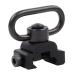 OAREA 20mm rail mountain paintball airsoft quick tensioner loosen qd sling swivel tactical military sling loop picatinny for rifle rifle shotgun bk