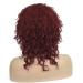 SHIYID Women's Medium Kinky Curly Red Wig - Natural Synthetic Full Wig for African American Style - Buy Online on GoSupps.com